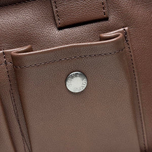 Prada Route medium leather tote bag 1BG660 Dark Brown - Default Title - View 7