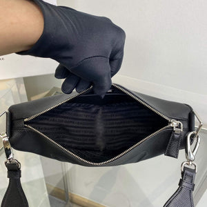 Prada Saffiano Prada Triangle bag 2VH155 Black - Default Title - View 8