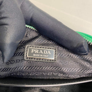 Prada Saffiano Prada Triangle bag 2VH155 Green - Default Title - View 9