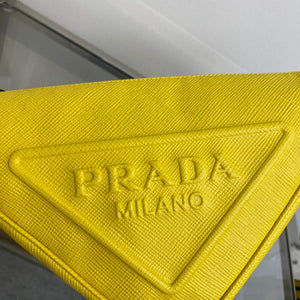 Prada Saffiano Prada Triangle bag 2VH155 Yellow - Default Title - View 4