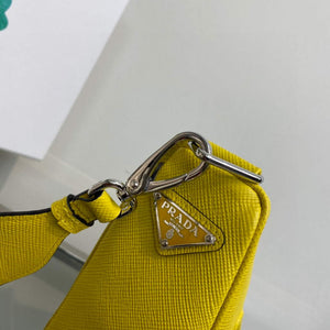Prada Saffiano Prada Triangle bag 2VH155 Yellow - Default Title - View 6