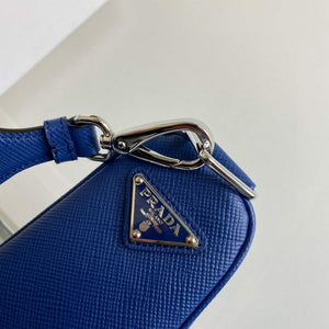Prada Saffiano Prada Triangle bag 2VH155 Blue - Default Title - View 6