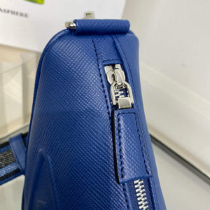 Prada Saffiano Prada Triangle bag 2VH155 Blue - Default Title - View 7