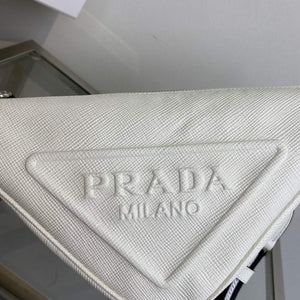 Prada Saffiano Prada Triangle bag 2VH155 White - Default Title - View 4