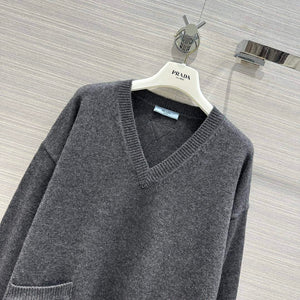 Prada Women's Fashion Clothing Cashmere Sweater P99470 - S - View 2