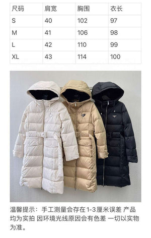 Prada Women's Fashion Clothing Down Coat P74182 - S - View 2