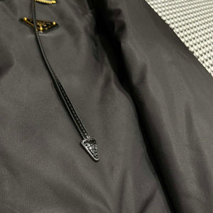 Prada Women's Fashion Gold Zipper Padded Hooded Jacket P99478 - S - View 6