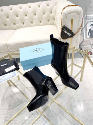 Prada Women's Shoes Boots 110 mm Heel P67339 - 35 - View 4
