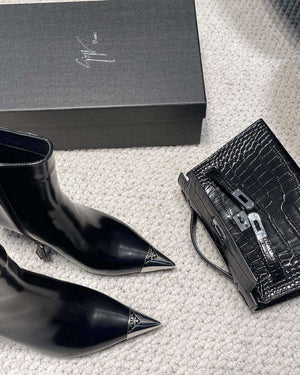 Prada Women's Shoes Boots 75 mm Heel P67337 - 35 - View 7