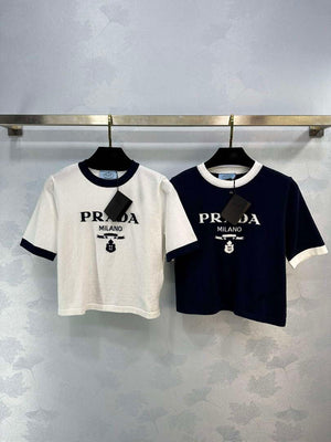 Prada Women's T-shirt Fashion Clothing P89210 - S / White - View 2