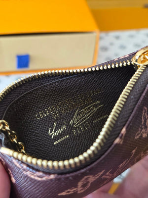 Louis Vuitton New Key Pouch LV M27671 Brown - Default Title - View 9