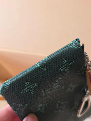 LV M27141 Louis Vuitton New Key Pouch S Green - Default Title - View 7