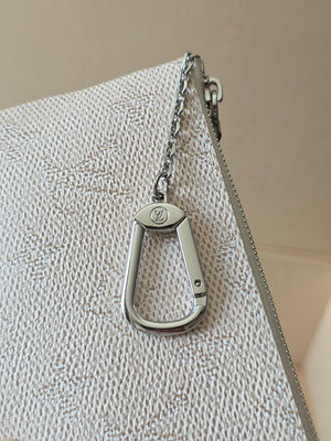 Louis Vuitton New Key Pouch S LV M27113 Apricot White - Default Title - View 6