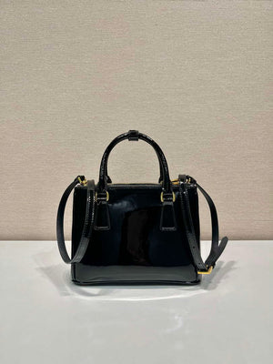 Prada 1BA906 Prada Patent leather mini-bag Black - Default Title - View 4