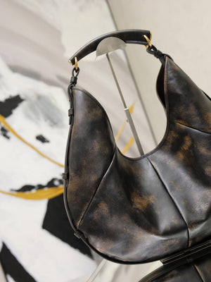 Saint Laurent YSL A0011MAAGWJ1000 MOMBASA Large in vintage leather - Default Title - View 3