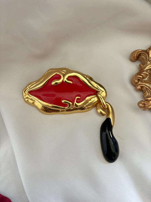 Schiaparelli Enamel Brooch S9525 - Default Title - View 5