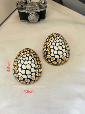 Schiaparelli Enamel Earrings S9523 - Default Title - View 6