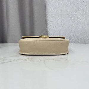 Small Dior Médaillon Flap Bag M3919QDWP_M900 Apricot Grained Calfskin - Default Title - View 6