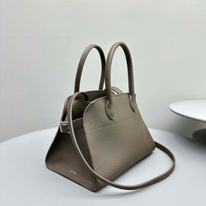The Row Calfskin Soft Margaux 10 Bag THR153678 Grey - Default Title - View 2