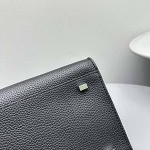 The Row Calfskin Soft Margaux 10 Bag THR153678 Black - Default Title - View 7