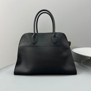 The Row W1255L72 Calfskin Margaux 15 Air buckled textured-leather tote T10990 - Default Title - View 2