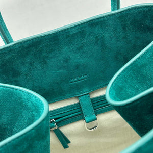 The Row W1255L72 Suede Soft Margaux 15 Air buckled tote T10999 - Default Title - View 6