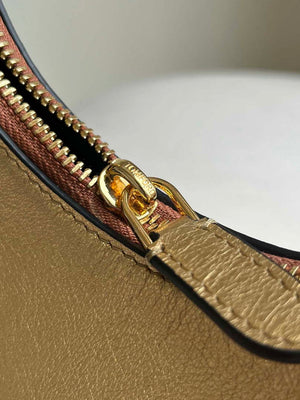Tom Ford Grain Leather Bianca Mini Hobo 5520708811 Gold - Default Title - View 5