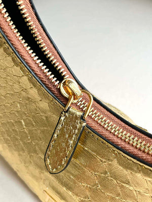 Tom Ford Python skin Leather Bianca Mini Hobo 5520708811 Gold - Default Title - View 5