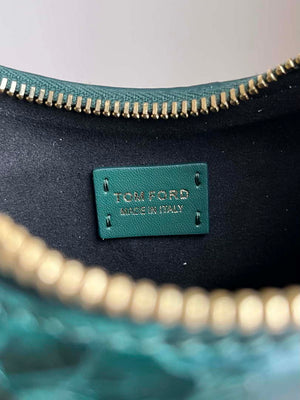 Tom Ford Python skin Leather Bianca Mini Hobo 5520708811 Dark green - Default Title - View 9