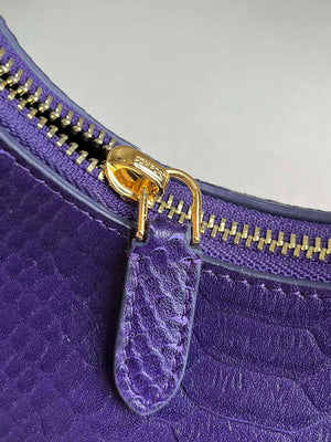 Tom Ford Python skin Leather Bianca Mini Hobo 5520708811 Purple - Default Title - View 4