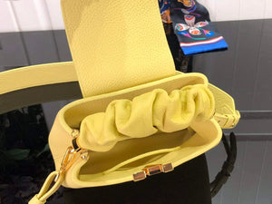 LV M58586 Louis Vuitton Capucines Mini BB Handbag Yellow - Default Title - View 9