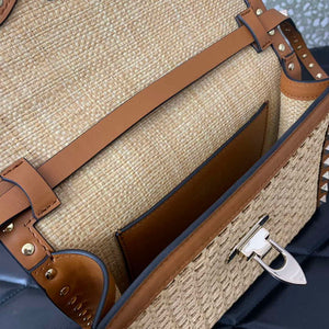 Valentino 03221 VLOGO SIGNATURE Crossbag RAFFIA - Default Title - View 8