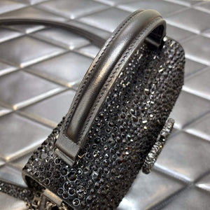 Valentino 1W2B0G97TZA0FO Vsling Mini Handbag With Sparkling Embroidery Black - Default Title - View 5