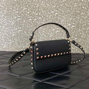 Valentino 3w2p0w07vsh Mini Bag Women Valentino Garavani Black with Black Gold - Default Title - View 3