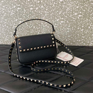 Valentino 3w2p0w07vsh Mini Bag Women Valentino Garavani Black with Black Gold - Default Title - View 9