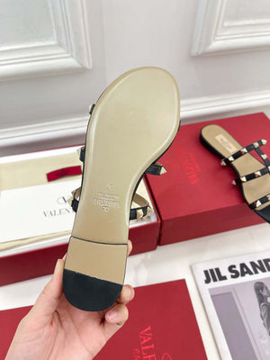 Valentino 3W2S0C49VOD Rockstud Flat Slide Sandal V98829 - US 4=Euro 35 - View 9