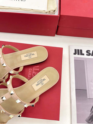 Valentino 3W2S0C49VOD Rockstud Flat Slide Sandal V98830 - US 4=Euro 35 - View 8