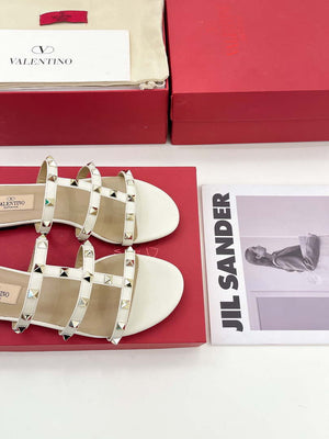 Valentino 3W2S0C49VOD Rockstud Flat Slide Sandal V98833 - US 4=Euro 35 - View 7