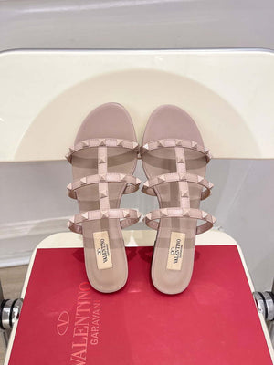 Valentino 3W2S0C49VOD Rockstud Flat Slide Sandal V98835 - US 4=Euro 35 - View 6