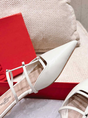 Valentino 4W0S0IZ2ACT Rockstud Wispy Calfskin Mule 20MM V10093 - US 4=Euro 35 - View 8