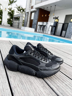 Valentino Garavani Bubbleback Mesh And Suede Sneaker V78130 - 35 - View 8