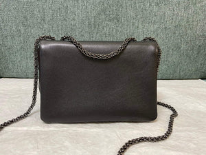 Valentino One Stud Nappa Bag With Chain 1215 Black - Default Title - View 4