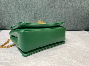 Valentino One Stud Nappa Bag With Chain 1215 Green - Default Title - View 4