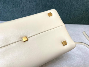 Valentino Small One Stud Nappa Handbag in lambskin V1186 Beige - Default Title - View 5