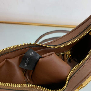 Valentino WB0K69EIM Stud Sign Calfskin Hobo Bag Brown - Default Title - View 8