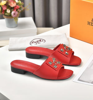 Hermes Women Shoes Designer Hermes Slippers Heel 60mm V80032 - 35 - View 3