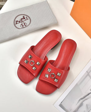 Hermes Women Shoes Designer Hermes Slippers Heel 60mm V80032 - 35 - View 7