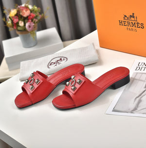 Hermes Women Shoes Designer Hermes Slippers Heel 60mm V80032 - 35 - View 8
