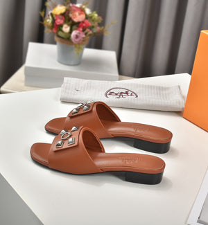 Hermes Women Shoes Designer Hermes Slippers Heel 60mm H80031 - 35 - View 1