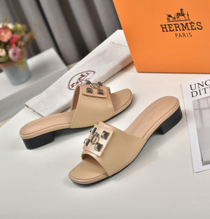 Hermes Women Shoes Designer Hermes Slippers Heel 60mm V80083 - 35 - View 2